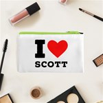 I love scott Cosmetic Bag (XS) Back