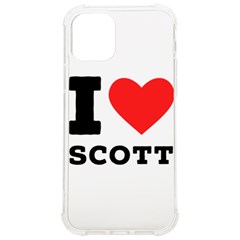 I Love Scott Iphone 12/12 Pro Tpu Uv Print Case by ilovewhateva