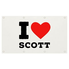 I Love Scott Banner And Sign 7  X 4  by ilovewhateva