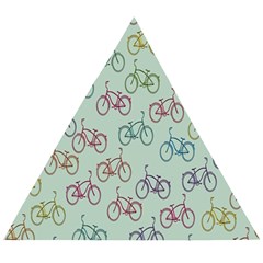 Bicycle Wooden Puzzle Triangle by nateshop