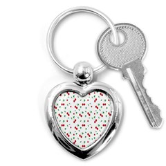 Cherries Key Chain (heart) by nateshop