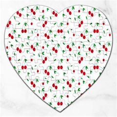 Cherries Jigsaw Puzzle (heart) by nateshop