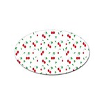 Cherries Sticker Oval (10 pack) Front