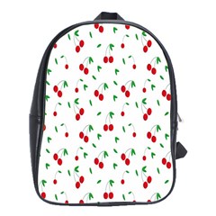 Cherries School Bag (xl) by nateshop