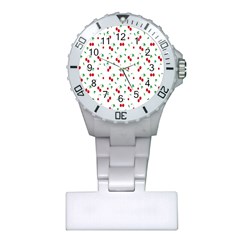 Cherries Plastic Nurses Watch by nateshop