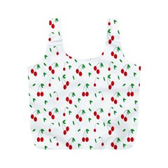 Cherries Full Print Recycle Bag (m) by nateshop