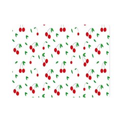 Cherries Premium Plush Fleece Blanket (mini) by nateshop