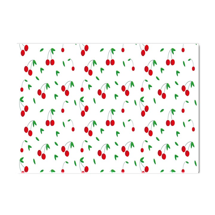 Cherries Crystal Sticker (A4)