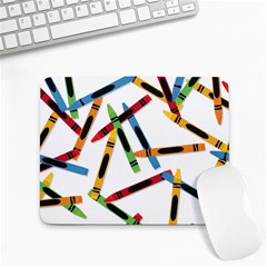 Crayons Small Mousepad by nateshop