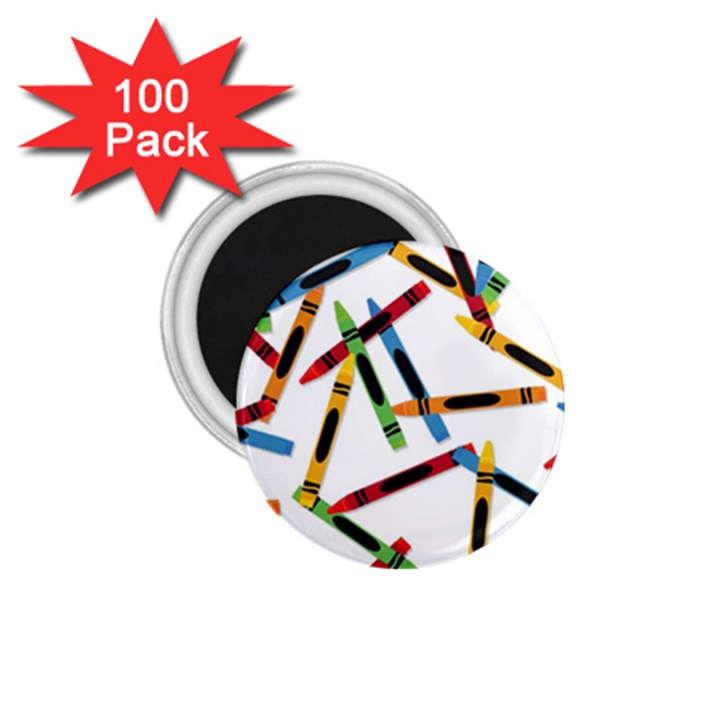 Crayons 1.75  Magnets (100 pack) 