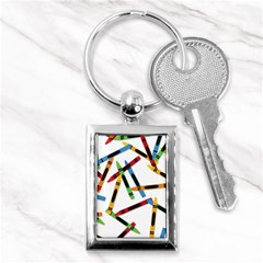 Crayons Key Chain (Rectangle)