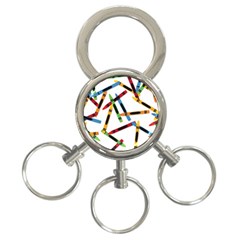 Crayons 3-ring Key Chain by nateshop