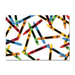 Crayons Sticker A4 (100 pack)