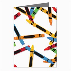 Crayons Greeting Cards (Pkg of 8)