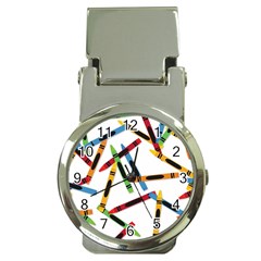 Crayons Money Clip Watches