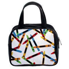 Crayons Classic Handbag (Two Sides)