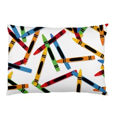 Crayons Pillow Case