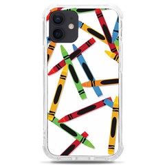 Crayons Iphone 12 Mini Tpu Uv Print Case	 by nateshop