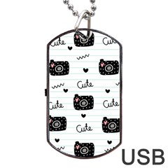 Cute-cutes Dog Tag Usb Flash (two Sides) by nateshop