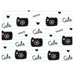 Cute-cutes Premium Plush Fleece Blanket (Extra Small) 40 x30  Blanket Front