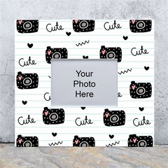 Cute-cutes White Wall Photo Frame 5  X 7  by nateshop