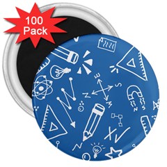 Education 3  Magnets (100 Pack) by nateshop