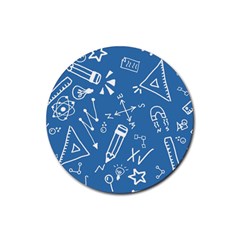 Education Rubber Coaster (round) by nateshop