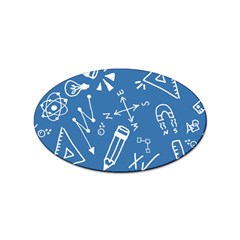 Education Sticker (oval) by nateshop