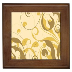 Floral Framed Tile by nateshop