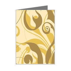 Floral Mini Greeting Card by nateshop