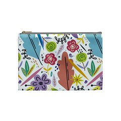 Flowers-101 Cosmetic Bag (medium) by nateshop