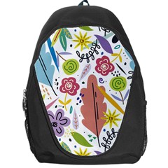 Flowers-101 Backpack Bag by nateshop