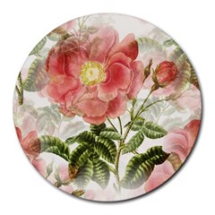 Flowers-102 Round Mousepad by nateshop