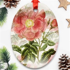 Flowers-102 Ornament (oval)