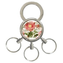 Flowers-102 3-ring Key Chain