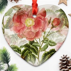 Flowers-102 Heart Ornament (two Sides) by nateshop