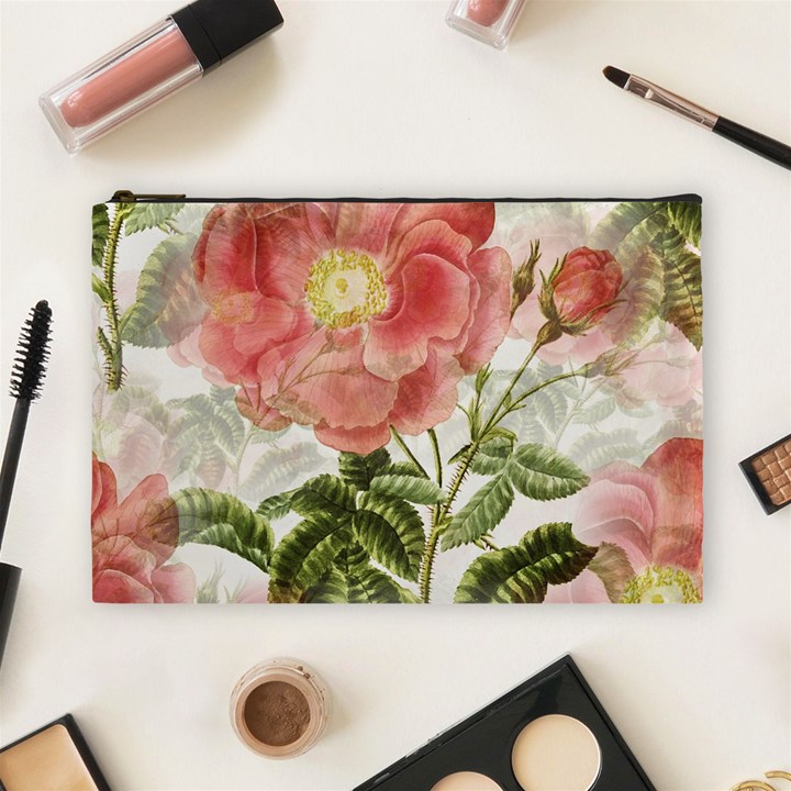 Flowers-102 Cosmetic Bag (Large)