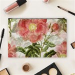 Flowers-102 Cosmetic Bag (Large) Back