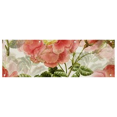 Flowers-102 Banner And Sign 9  X 3 