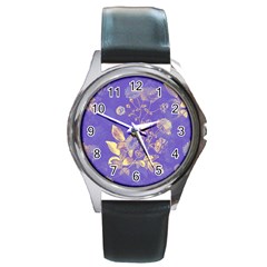 Flowers-103 Round Metal Watch by nateshop