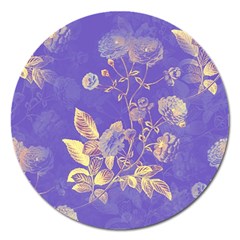 Flowers-103 Magnet 5  (round) by nateshop