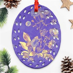 Flowers-103 Ornament (oval Filigree)