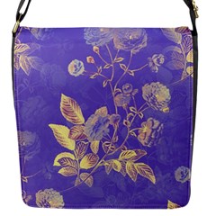 Flowers-103 Flap Closure Messenger Bag (s) by nateshop