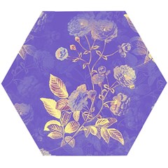 Flowers-103 Wooden Puzzle Hexagon