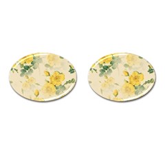 Flowers-104 Cufflinks (oval) by nateshop