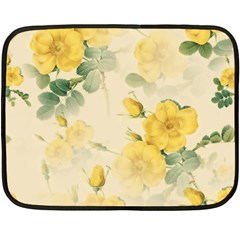 Flowers-104 Fleece Blanket (mini) by nateshop