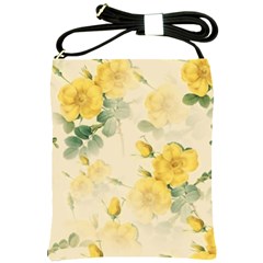 Flowers-104 Shoulder Sling Bag by nateshop