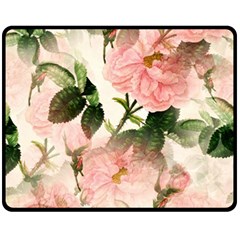 Flowers-105 Fleece Blanket (medium) by nateshop