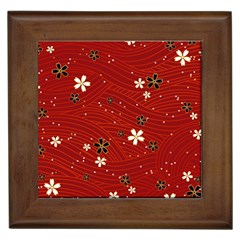 Flowers-106 Framed Tile by nateshop