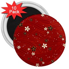 Flowers-106 3  Magnets (10 Pack)  by nateshop